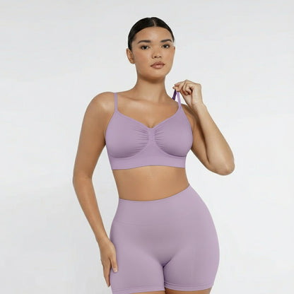 Sculpt Bra: Minimizing Bra with Seamless Support
