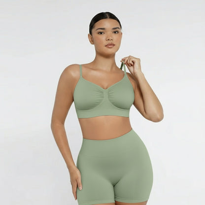 Sculpt Bra: Minimizing Bra with Seamless Support