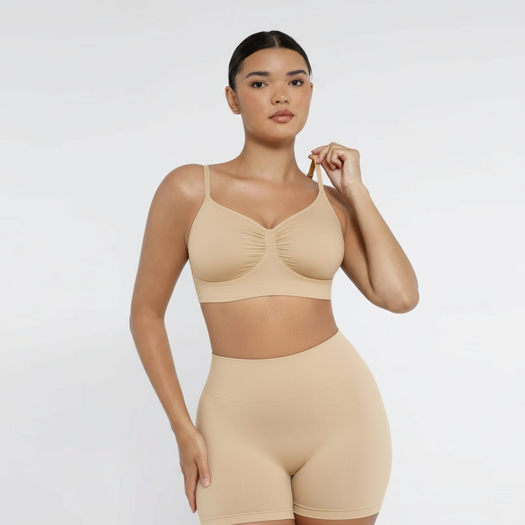Sculpt Bra: Minimizing Bra with Seamless Support