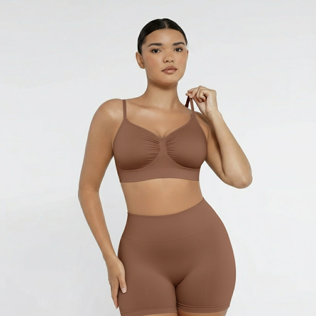 Sculpt Bra: Minimizing Bra with Seamless Support