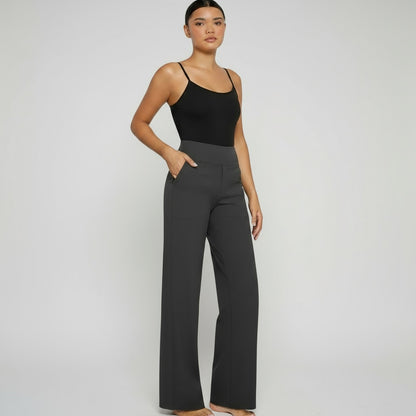 Sculpt Luxe Pants: Effortless High-Waist Comfort