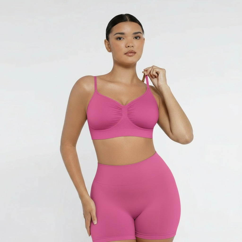 Sculpt Bra: Minimizing Bra with Seamless Support